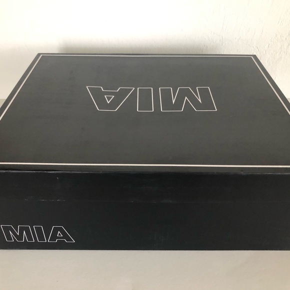 MIA GIRL Womens Ankle Boots Size 8.5M Ivory Dusky Python Look Side Zipper New - Picture 3 of 16